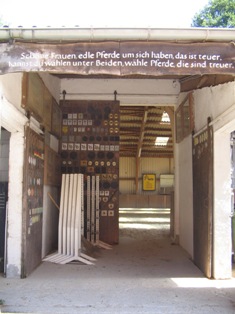 fedeles bejárata
